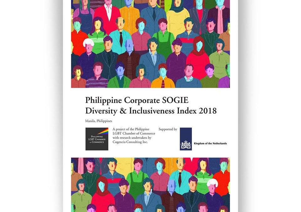 PRESS RELEASE: Philippine Corporate SOGIE Diversity and Inclusiveness Index  #CSDI2018
