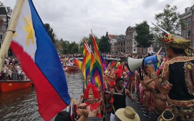 GMA NEWS: Filipino LGBT group makes waves at Amsterdam Canal Pride