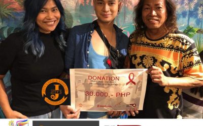 Jitty’s Hair & Make-up delivers HIV/AIDS donation in the Philippines