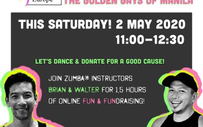 Zumba Fundraising on Saturday, 2nd May for Golden Gays Manila