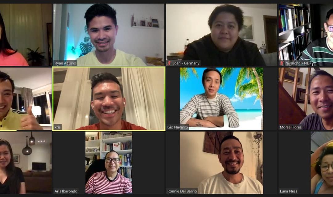 Filipino LGBT Europe Representatives meet to talk about Philippine May 2022 Election