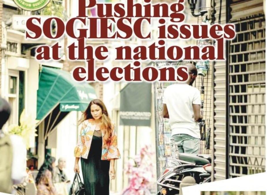 DailyTribune: Pushing SOGIESC issues at the national elections