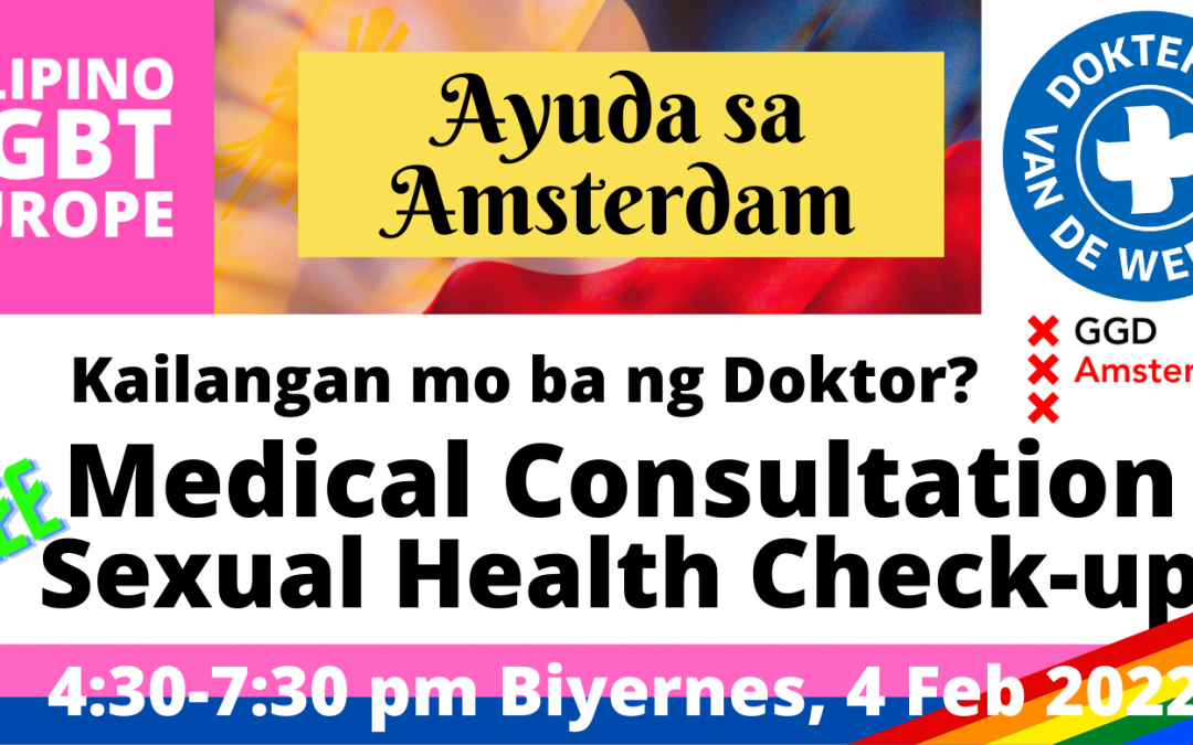 February 2022 Free Doctor’s Consulation in Amsterdam