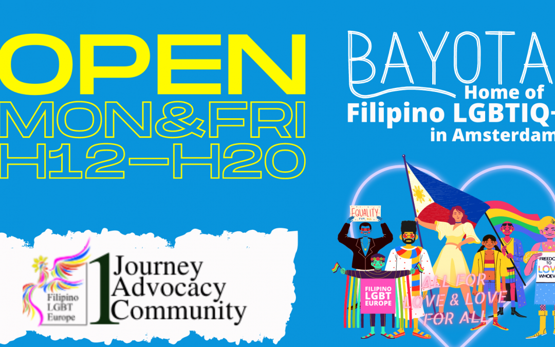 BAYOTA is an OPEN HOUSE every Mondays and Fridays