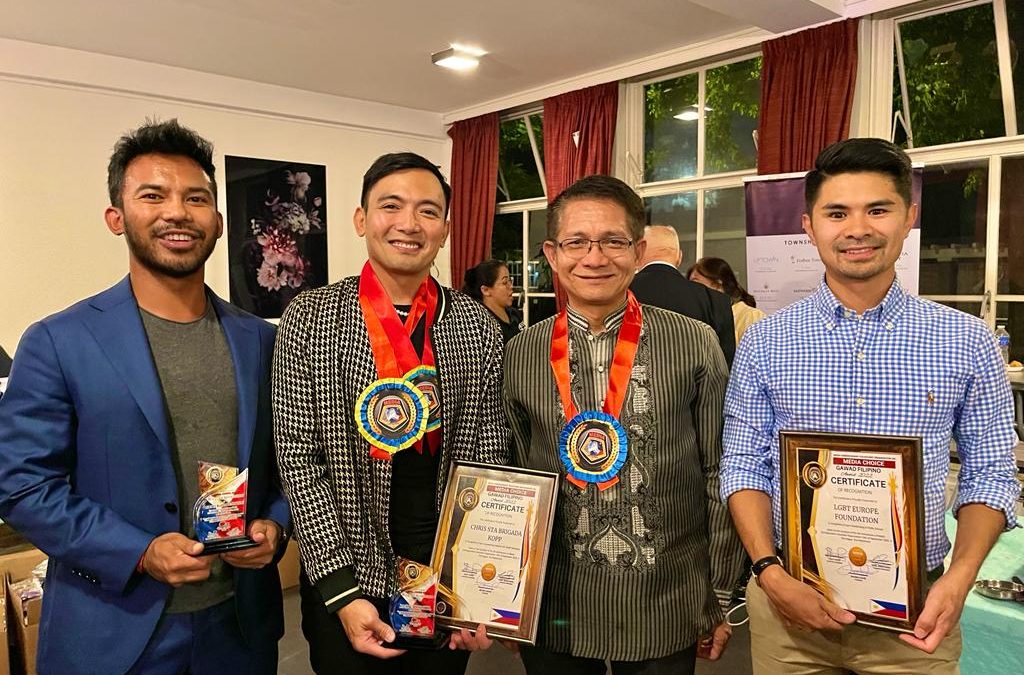 Filipino LGBT Europe received two Media Choice Gawad Filipino Awards for Public Service